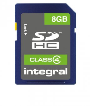 SDHC Card 8GB - Class 4 