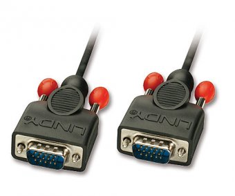 Lindy Câble VGA sans ferrites, mâle/mâle, 1m 