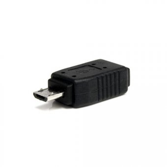 StarTech.com Micro USB to Mini USB 2.0 Adapter M/F - Micro to Mini USB Adapter - Mini USB Adapter - Micro USB to Mini USB (UUSBMUSBMF) - Adaptateur USB - Micro-USB de type B (M) pour mini USB type B (F) - noir - pour P/N: USB2HABM1M, USB2HABM50CM, USB2PCA 