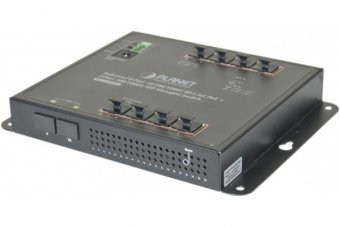 PLANET WGS-4215-8P2S Switch industriel plat 8 ports Gigabit PoE+ & Fibre 