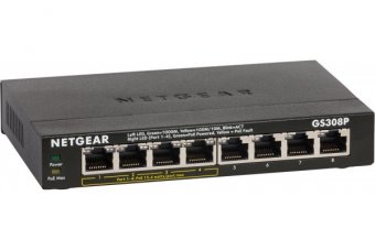 NETGEAR GS308P Switch 8 ports 10/100/1000 dont 4 PoE 