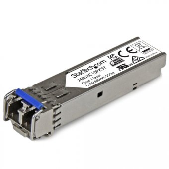 StarTech.com Paquet de 10 modules de transceiver SFP à fibre optique Gigabit - Compatible HP J4858C - Multimode LC avec DDM - 550 m - Module transmetteur SFP (mini-GBIC) (équivalent à : HP J4858C) - 1GbE - 1000Base-SX - LC multi-mode - jusqu'à 550 m - 850 