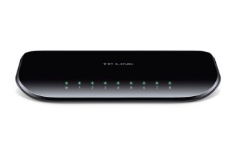 TP-Link Switch Gigabit Eco-Green - 8 x 10/100/1000 