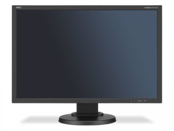 NEC MultiSync E245WMi - Écran LED - 24" - 1920 x 1200 @ 60 Hz - IPS - 250 cd/m² - 1000:1 - 6 ms - DVI-D, VGA, DisplayPort - haut-parleurs - noir 
