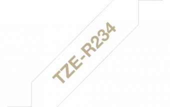 Brother TZe-R234 - bande de ruban - 1 cassette(s) - Rouleau (1,2 cm x 4 m) 