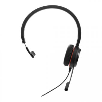 Jabra Evolve 30 II Mono - Micro-casque - sur-oreille - remplacement - filaire - jack 3,5mm 