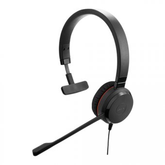 Jabra Evolve 30 II UC Mono - Micro-casque - sur-oreille - filaire - jack 3,5mm 