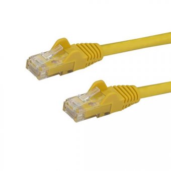 10m Yellow Snagless UTP Cat6 Patch Cable 
