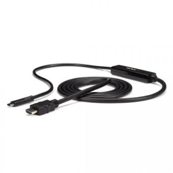 StarTech.com USB C vers HDMI - Câble adaptateur USB Type C vers HDMI de 1 m - Compatbile Thunderbolt 3 - Convertisseur USB C - 4K 30 Hz - Adaptateur vidéo externe - USB-C - HDMI - pour P/N: TB33A1C 