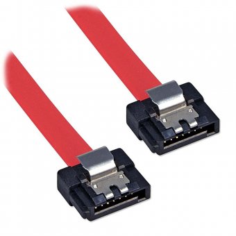 Lindy Câble mini SATA interne - avec prises à cliquet, 0.5m 