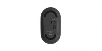 Logitech Pebble 2 Combo - Ensemble clavier et souris - sans fil - Bluetooth LE - AZERTY - Français - graphite ton sur ton 
