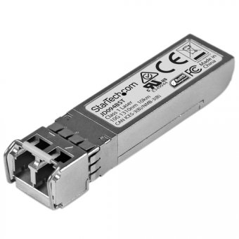 StarTech.com SFP fibre - 10GBase-LR - Module SFP+ fibre optique - 10 Gigabit - Compatible HP JD094B - Monomode LC - 10 km - Module transmetteur SFP+ (équivalent à : HP JD094B) - 10GbE - 10GBase-LR - mode unique LC - jusqu'à 10 km - 1310 nm 