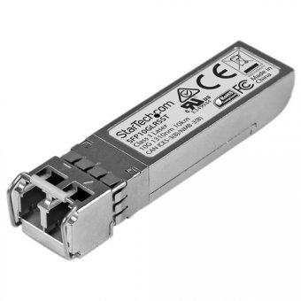 StarTech.com SFP+ à fibre optique 10 Gb compatible Cisco SFP-10G-LR-S - Module transmetteur SFP+ (équivalent à : Cisco SFP-10G-LR-S) - 10GbE - 10GBase-LR - mode unique LC - jusqu'à 10 km - 1310 nm 