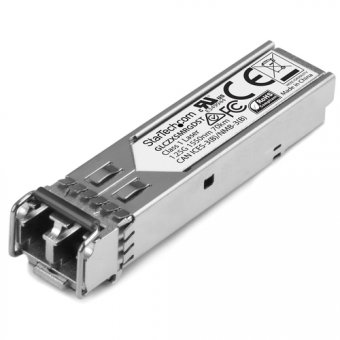 StarTech.com SFP fibre - 1000Base-ZX - Module SFP fibre optique - Gigabit - Compatible Cisco GLC-ZX-SM-RGD - Monomode LC - 1550nm - 70 km - Module transmetteur SFP (mini-GBIC) (équivalent à : Cisco GLC-ZX-SM-RGD) - 1GbE - 1000Base-ZX - mode unique LC - ju 