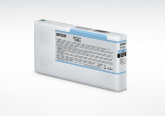 Epson T9135 - 200 ml - cyan clair - original - cartouche d'encre - pour SureColor SC-P5000, SC-P5000 STD Spectro, SC-P5000 Violet, SC-P5000 Violet Spectro 
