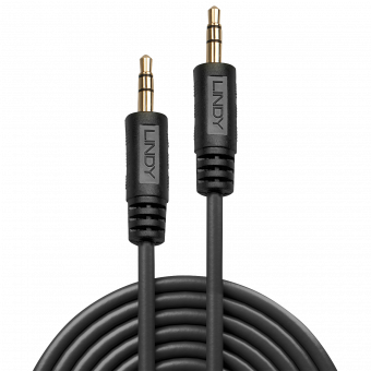 Lindy Câble audio Premium 2 x jack mâle 3,5mm, 0.25m 