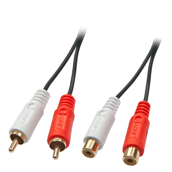 Lindy Rallonge audio Premium 2x  RCA (Cinch), 2m 