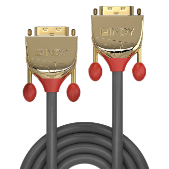 Lindy Câble DVI-D Single Link, Gold Line, 10m 