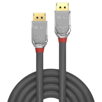 Lindy Câble DisplayPort 1.4, Cromo Line, 0.5m 