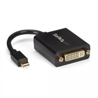 StarTech Adaptateur vidéo Mini DisplayPort vers DVI - 1920 x 1200 - Blanc - Adaptateur DVI - Mini DisplayPort (M) pour DVI-I (F) - 10.2 cm - noir - pour P/N: DP2MDPMF3, DVIDDMM1, DVIDDMM10M, DVIDDMM25, DVIDDMM2M, DVIDDMM3M, DVIDDMM5M 