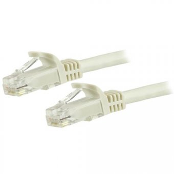 Cable White CAT6 Patch Cord 1.5 m 