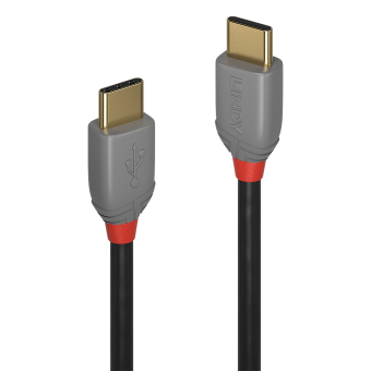 Lindy Câble USB 2.0 Type C, 3A, Anthra Line, 0.5m 
