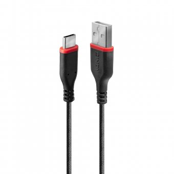 Lindy Câble de charge haute résistance USB Type C vers A, 3A, 2m 