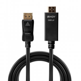 Lindy Câble DisplayPort vers HDMI 10.2G, 3m 