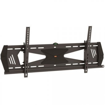 StarTech.com Support TV mural - Faible encombrement - Support mural pour télévision 37"-75" VESA - Inclinable - Antivol - Support écran - Kit de montage (plaque murale, adaptateur 2 bras, barre de fixation, 2 couvercles décoratifs) - pour écran plat - pla 