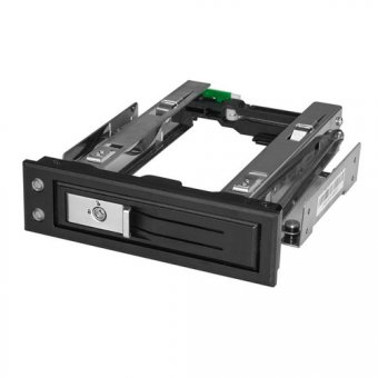 StarTech.com Rack disque dur 5,25" vers 3,5" avec échange à chaud - Backplane HDD / SSD SATA/SAS 3,5" - Sans tiroir - Adaptateur pour baie de stockage - 5,25" à 3,5" - SATA 6Gb/s / SAS 6Gb/s - pour P/N: 25SATSAS35HD 