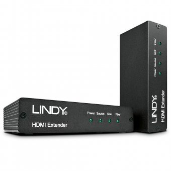 Lindy Kit extender HDMI 4K60 sur fibre optique, 200m 