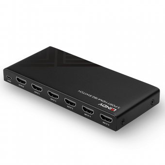 Lindy Switch HDMI 5 ports, 18G 