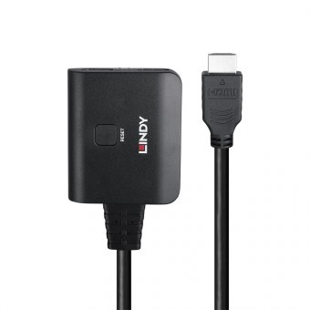 Lindy Câble splitter HDMI 4K60, 2 ports 