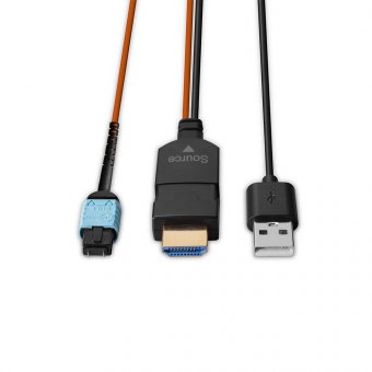 Lindy Extender MPO Fibre Optique HDMI 8K60, 100m 