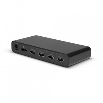 Lindy Hub MST/SST DisplayPort 1.2 vers Quad HDMI avec Video Wall Processor 