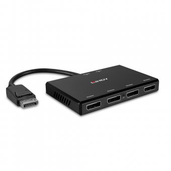 Lindy Hub MST DisplayPort 1.2, 4 ports 