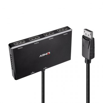 Lindy Hub MST DisplayPort 1.2, 4 ports 