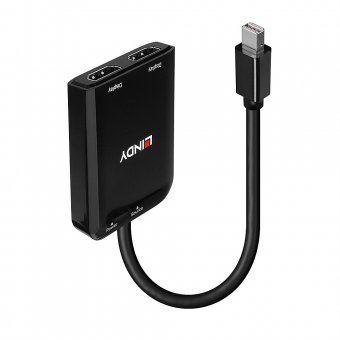 Lindy Hub MST Mini DisplayPort vers 2 Ports HDMI 