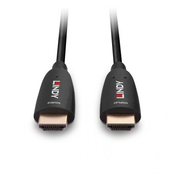 Lindy Câble HDMI 8K60 Hybride Fibre Optique 100m 