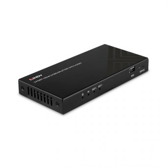 Lindy Splitter HDMI 8K60 avec Audio & Downscaling, 2 Ports 