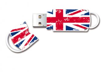 Integral Xpression Union Jack - Clé USB - 32 Go - USB 2.0 