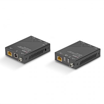 Lindy Extender KVM Cat.6 HDMI 4K60, USB & Audio, 70m 