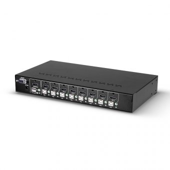 Lindy Switch KVM HDMI 4K60 & USB 2.0 8 Ports 