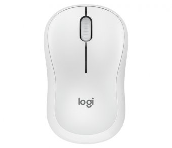 Logitech M240 Silent - Souris - droitiers et gauchers - optique - 3 boutons - sans fil - Bluetooth - blanc cassé 