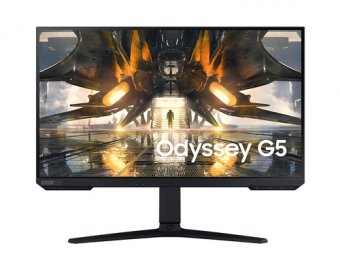 Samsung Odyssey G5 S27AG520PP - Écran LED - jeux - 27" - 2560 x 1440 WQHD @ 165 Hz - IPS - 400 cd/m² - 1000:1 - DisplayHDR 400 - 1 ms - HDMI, DisplayPort - noir 