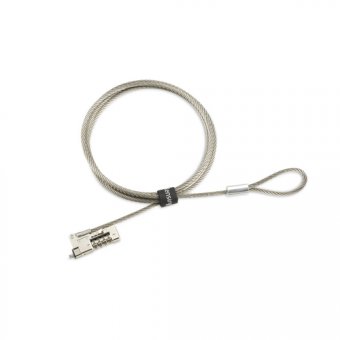 Kensington NanoSaver 2.0 - Câble de sécurité - sérialisé - argent - 1.8 m (pack de 25) 