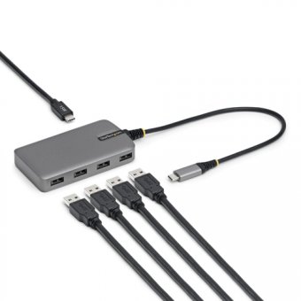 StarTech.com - Concentrateur (hub) - 4 x USB 3.2 Gen 1 + 1 x USB-C + 1 x USB-C 3.2 Gen 1 - de bureau 