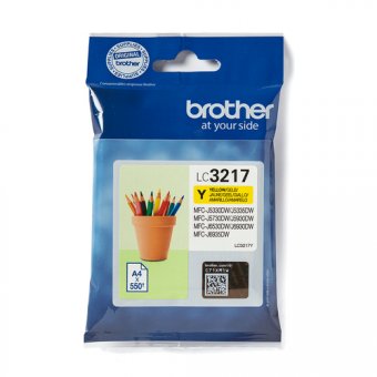 Brother LC3217Y - Jaune - original - cartouche d'encre - pour Brother MFC-J5335DW, MFC-J5730DW, MFC-J5930DW, MFC-J6935DW 