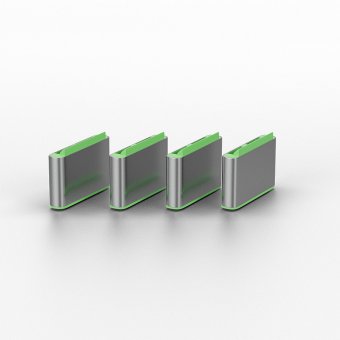 Lindy Bloqueurs de port USB Type C, vert, 10 pièces 