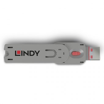 Lindy Clé pour bloqueur de port USB type A, rose 